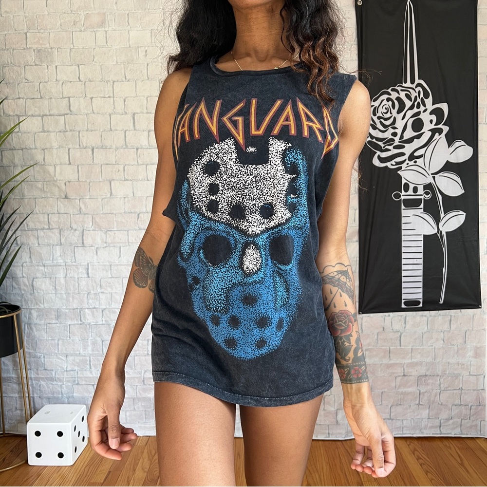 Vanguard Australia Acid Wash Muscle Tee (X-Small)